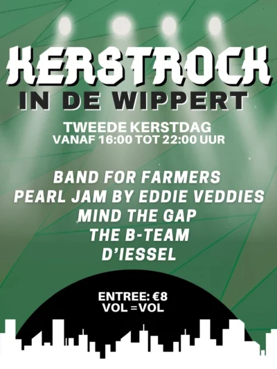 Poster Kerstrock 2025